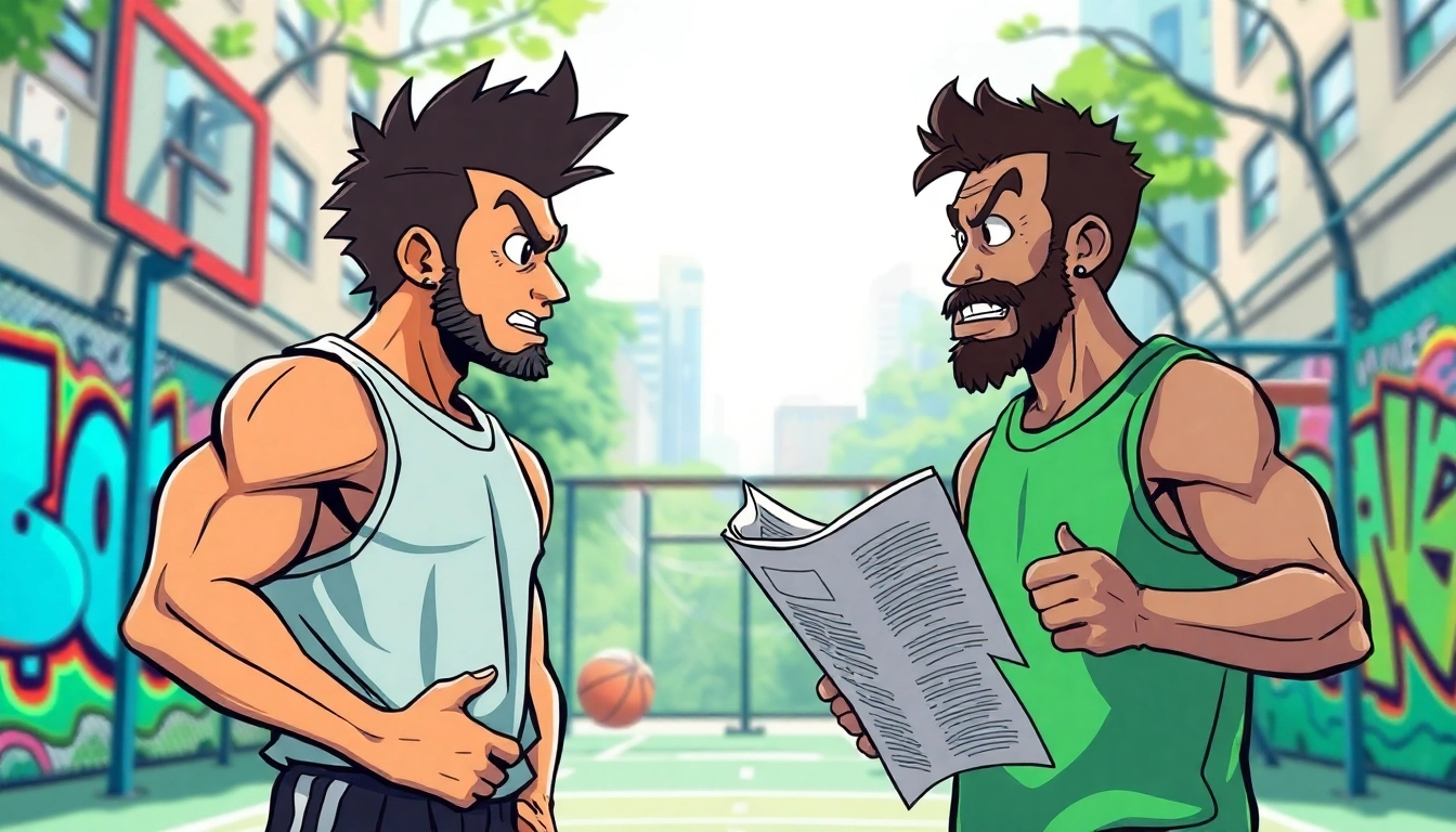 Engaging visual of Chad vs Wojak characters debating their differing perspectives.