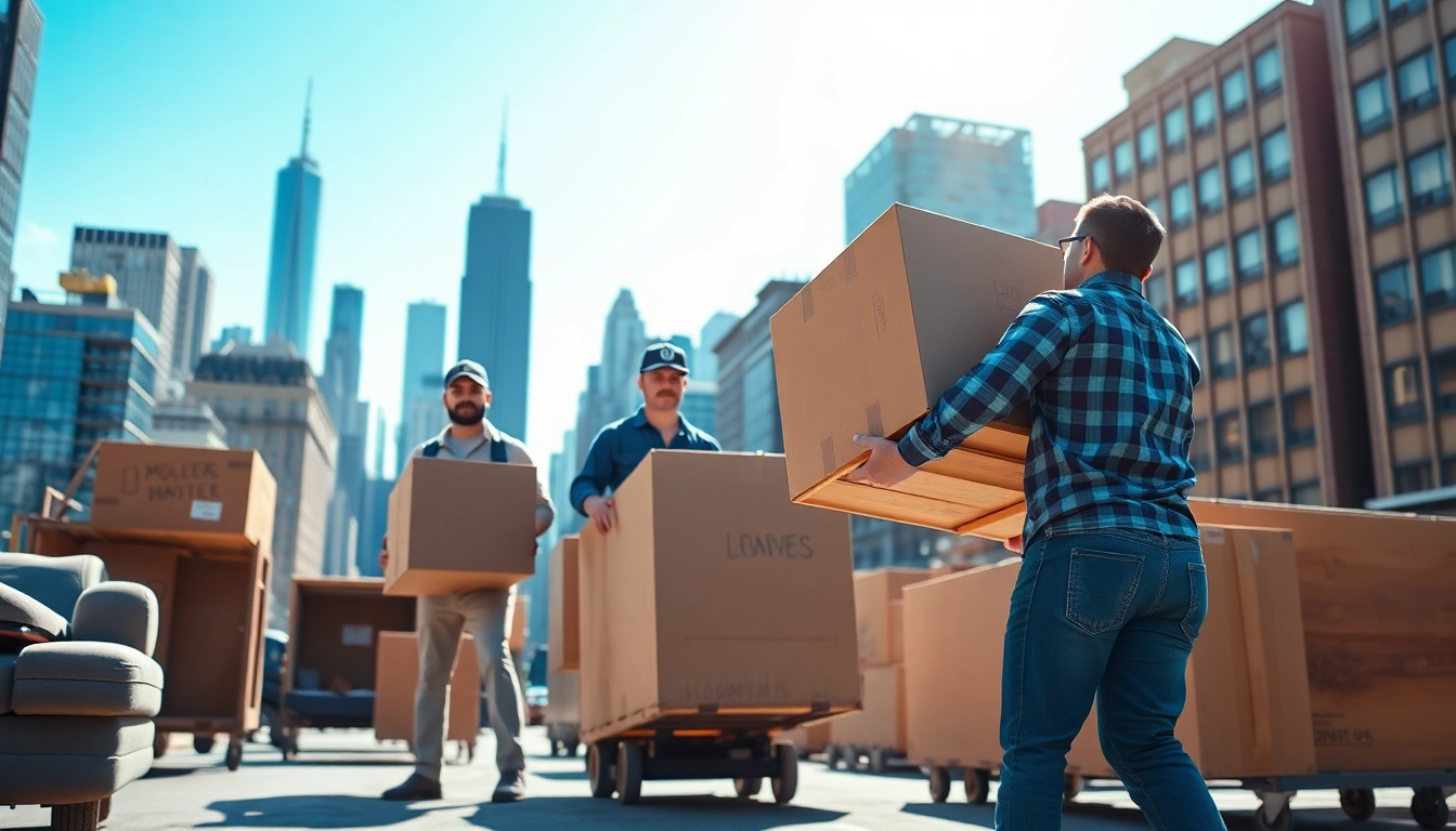 Best movers NYC showcasing professional team efficiently handling client possessions.