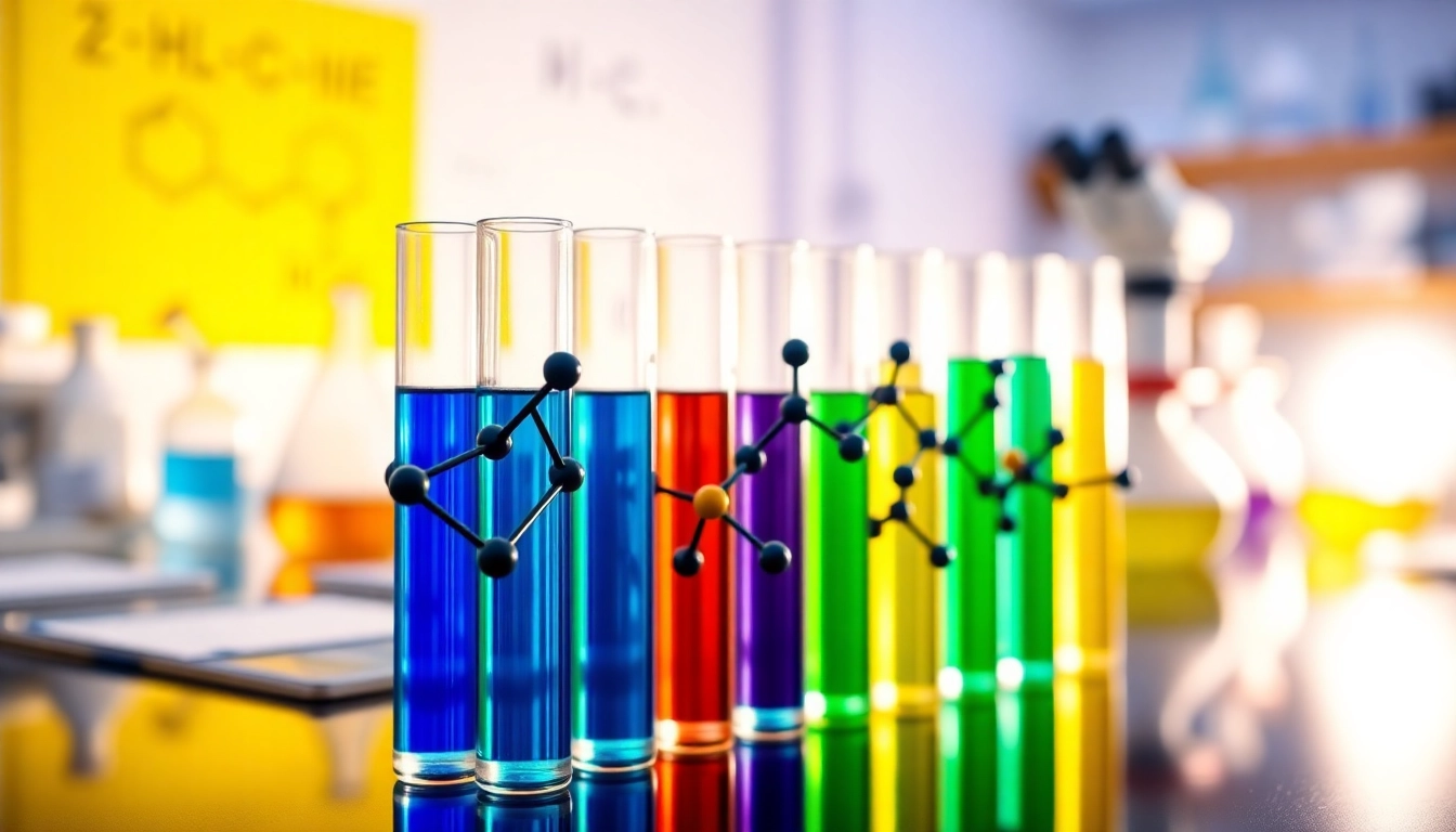 Amino Acid yapılarının incelendiği laboratuvar görünümü.