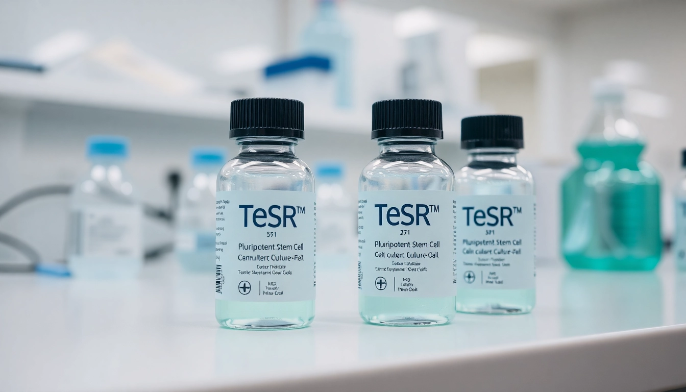 All check to ensure the quality of TeSR™ Pluripotent Stem Cell culture media in a laboratory environment.