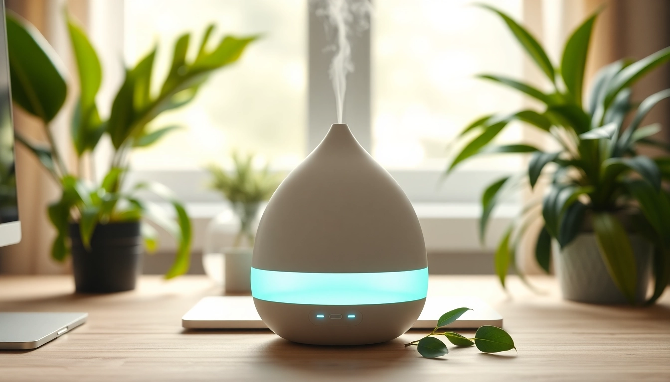 Enhance your environment with this USB Air Humidifier Diffuser for a soothing atmosphere.