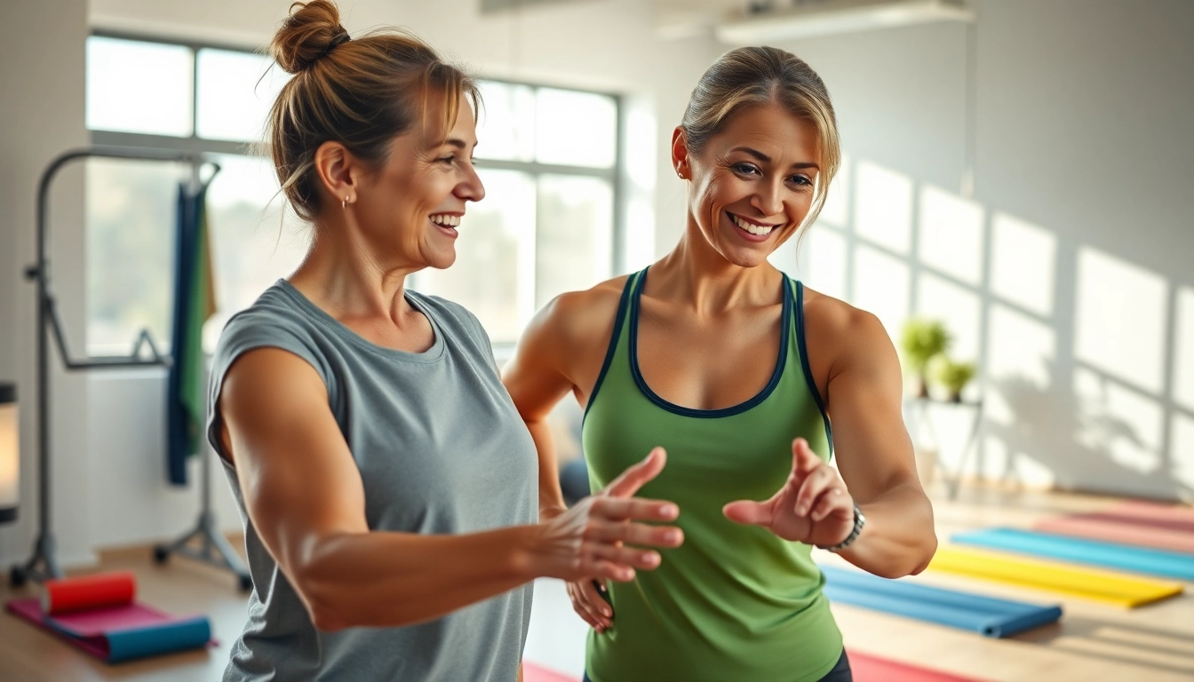 Empowered healthy you weight loss coaching session highlighting motivation and interaction.