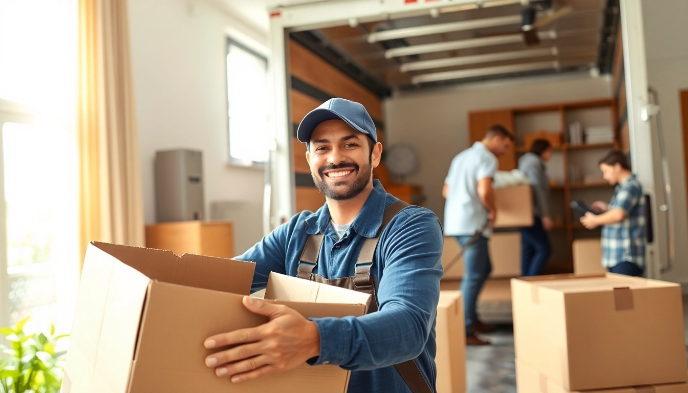 Ensure a smooth transition with expert movers from https://bennettsmoving.com/ in action, packing boxes with care.
