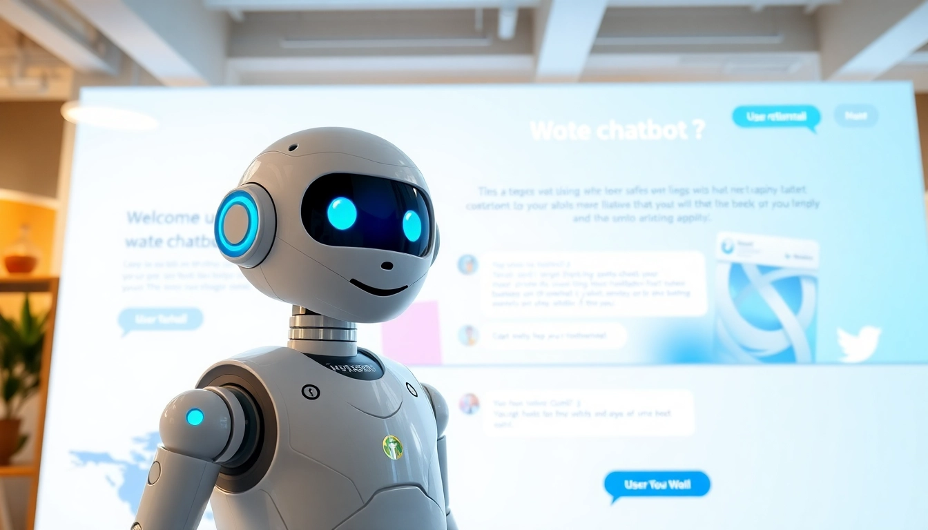 Engaging chatgpt bot for website enhancing user interaction with a modern interface.