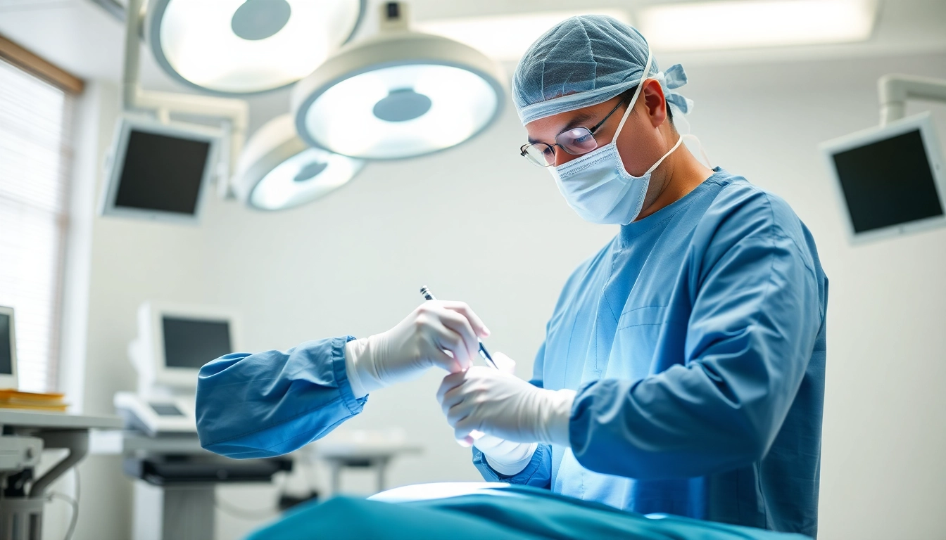Erleben Sie professionelle Schönheitschirurgie Braunschweig in einem modernen Operationssaal.