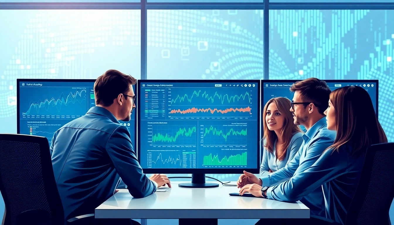 Investigating data anomaly detection through collaborative analysis in a vibrant office environment.