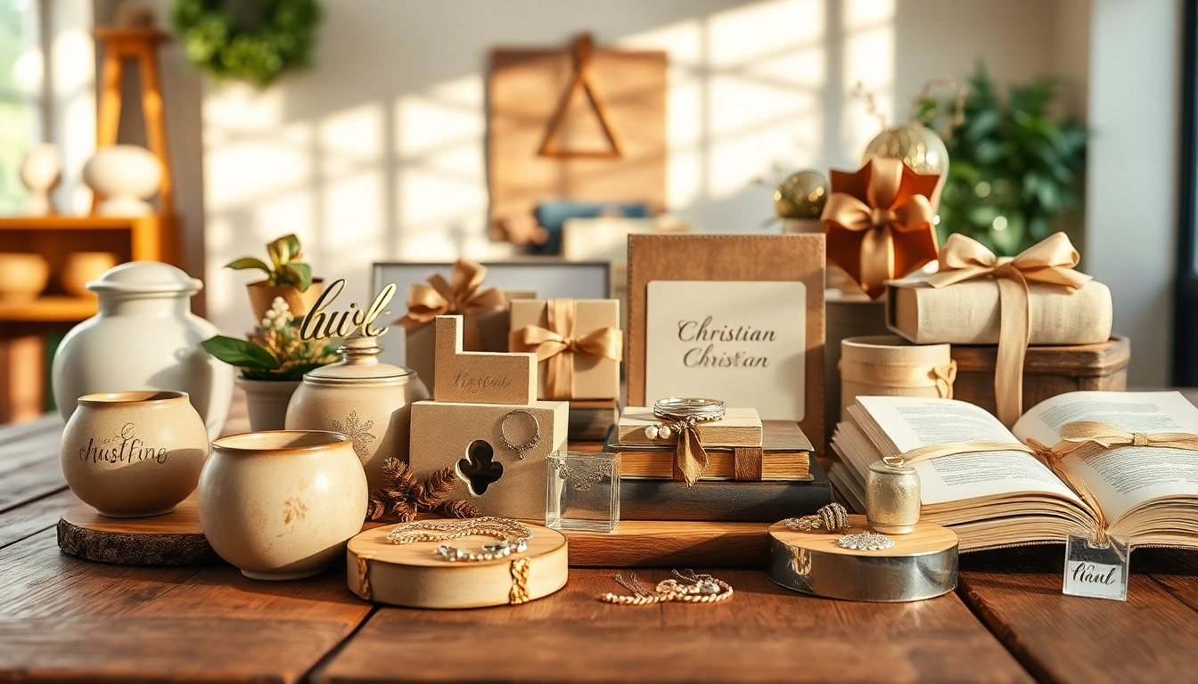 Showcasing beautifully crafted Christian gifts, highlighting quality and inspiration through design.
