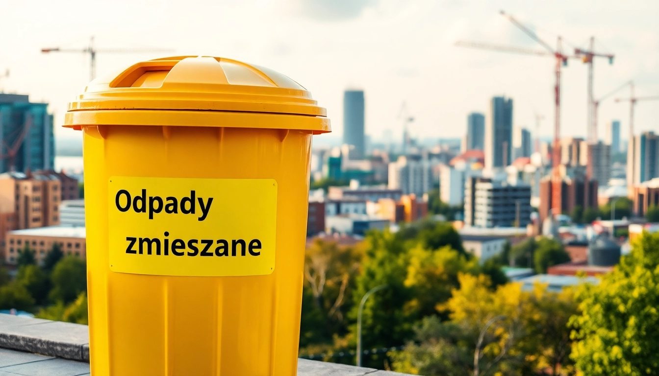 Wynajem kontenera na odpady zmieszane Katowice – wszystko, co musisz wiedzieć